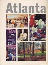 1962 Atlanta  PRINT AD features: Various Artsy scenes Fun Colorful vintage ad picture