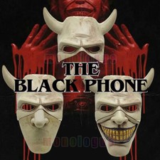 The Black Phone Costume Mask The Grabbe Horror Halloween Cosplay Headgear Props picture