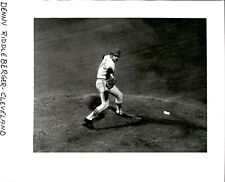 LD242 Orig Ronald Mrowiec Photo DENNY RIDDLEBERGER CLEVELANDS INDIANS PITCHER picture