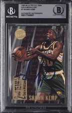1995-96 ULTRA ALL-NBA GOLD MEDALLION #7 SHAWN KEMP BGS AUTHENTIC picture
