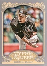 Anibal Sanchez 2012 Topps Gypsy Queen MLB Baseball Card #13 Miami Marlins picture
