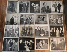 Vtg Henry J. Taylor Press Photo Lot Of 17 picture