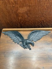 Vintage 26” Metal Eagle Wall Art Large Flying Eagle Americana Decor picture