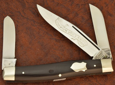 VINTAGE IXL GEORGE WOSTENHOLM SHEFFIELD ENGLAND SMOOTH HORN STOCKMAN KNIFE 36294 picture