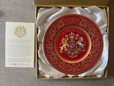 Royal Collection God Save Queen Elizabeth II 60th Anniversary Coronation Plate. picture