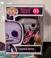 Chris Fehn SIGNED Custom Pop Figure Slipknot picture