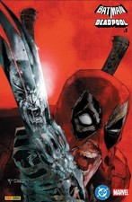 BATMAN / DEADPOOL #1 MEXICAN EDITION GLOSS LAMINATE + METALLIC FINISH LTD 100 picture