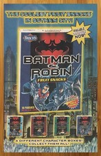 1997 Brach's Batman & Robin Fruit Snacks Print Ad/Poster Clooney Movie Promo Art picture