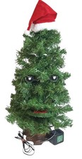 Vintage 1996 GEMMY Douglas Fir Talking Singing Animated Christmas Tree picture