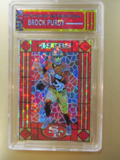 2022 RC BROCK PURDY Stained Glass Refractor Limited Edition Design picture