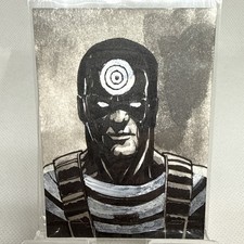 2026 Topps Chrome Marvel Bullseye Sketch 1/1 Daredevil James Dickson picture
