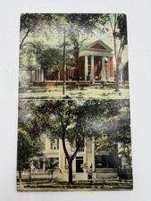 Vintage Postcard, Homes in Charlotte, NC, 1912 picture