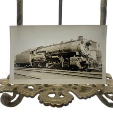 Vintage Reading 1720 Steam Locomotive Railroad Photo 2.75x4.5 B&W Gelatin Orig picture