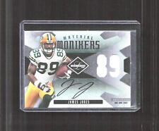 2008 Leaf Limited #MM-14 James Jones Material Monikers Jersey Number #/50 picture