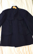 Reproduction British Army WWI Blue Patrol Jacket Wool Tunic Reenactor XL WPG picture