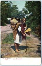 Postcard - A Beggar picture