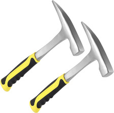 2 PCS 32oz Rock Pick Hammer, 2LB Masonry Hammer with Pointed Tip for Geological picture