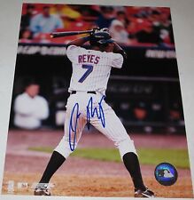 JOSE REYES SIGNED 8X10 PHOTO AUTHENTIC AUTOGRAPH NEW YORK METS BLUE JAYS COA picture