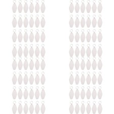96 Pcs Vintage Motel Keychain DIY Blank Hotel Keychains Heat Transfer Blank8858 picture