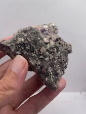 Purple Fluorite, Quartz, Calcite and Selenite Combo picture