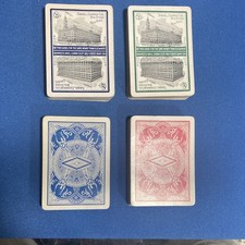 Vintage Siegel-Cooper Co. Advertising Playing Cards Lot of 4 Decks 1900-1904 picture