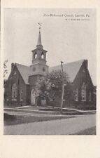 Postcard Zion Reformed Church Lincoln PA  picture