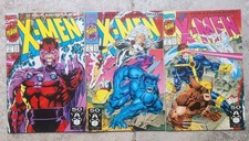 X-Men # 1 Three different Jim Lee covers in VF/NM to NM. 1991 Series picture