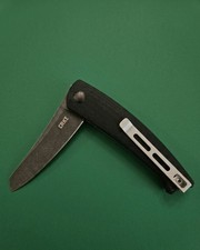 CRKT Ibi Pocket Knife Jesper Voxnaes Modified Civivi Deep Carry Clip G10 2.75
