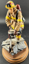 Vanmark Red Hats of Courage “Down to Business” Firefighter Figurine FM88633 picture