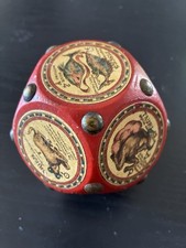 Vintage 50s Astrological Zodiac Paper Weight Astrology Sign picture