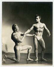 Spartan Of Hollywood 1950 Gay Physique Photo Bob John & Bob Rome Beefcake Q7919 picture