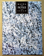 ORIGINAL 1992 MAZDA PROTEGE SEDAN SALES BROCHURE ~ 16 PAGES ~ 12