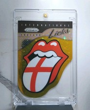 2025 Prizm The Rolling Stones International Licks Die-Cut England Gold 1 /10 picture