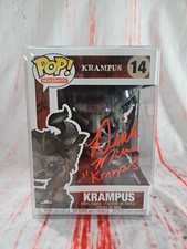 Derek Mears Signed Krampus Funko With Protector And COA picture