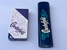 Vintage Chesterfield Cigarette Lighters Set of 2 Rare NOS Original picture