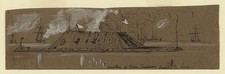 Photo:Mobile Bay Alabama 1864 Capture of Ram Tennessee Civil War picture