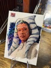 The Wanderer Ahsoka /77 Logofractor - 2025 Topps Star Wars Galaxy Chrome #38 picture