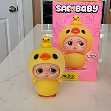 StarBox Sad Baby Flocked Vinyl Figure 2-Pack Multicolor, Vinyl, Age 3+ picture