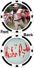 Chi-Chi Rodríguez - PGA LEGEND -  POKER CHIP ***SIGNED*** picture