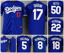 Tariffs Free LAD Dodgers Royal Cool Base Sewn Stitched Jersey. picture