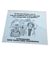 1981 Frigidaire: Ten Mailmen, Five New Rugs, One Refri Vintage Print Ad 5x5 picture
