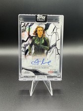 2026 Topps Marvel Vault Brie Larson Captain Marvel Black 01/10 ALPHA picture