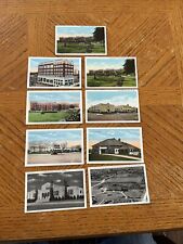 9 Ponca City Oklahoma 1940s Postcards Greeley Colorado picture