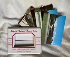 Nancy Hanks Lincoln State Memorial Photo Lot VINTAGE 10 Photos 2.5 x 3.5” picture