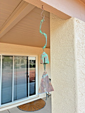Vintage 21 inch Paolo Soleri Cosanti Cast Bronze Bell Wind Chime picture