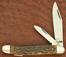 VINTAGE KABAR OLEAN NY MADE IN USA ROGERS BONE PREMIUM JACK KNIFE NICE (37393) picture