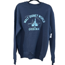 Disney Parks 2026 WDW The Original 1971 Castle Pullover Sweatshirt Small S NWT picture