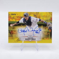 2025 Topps Stadium Club Victor Martinez Yellow Auto #SCBA-VM Tigers picture
