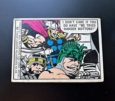 1966 Marvel Thor #59 “I don’t care if you do have “we tried harder buttons” picture