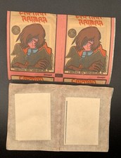 VINTAGE 1980s REYAUCA CAPITAN RAIMAR SPACE PIRATE ANIME 1 SEALED STICKER PACK picture